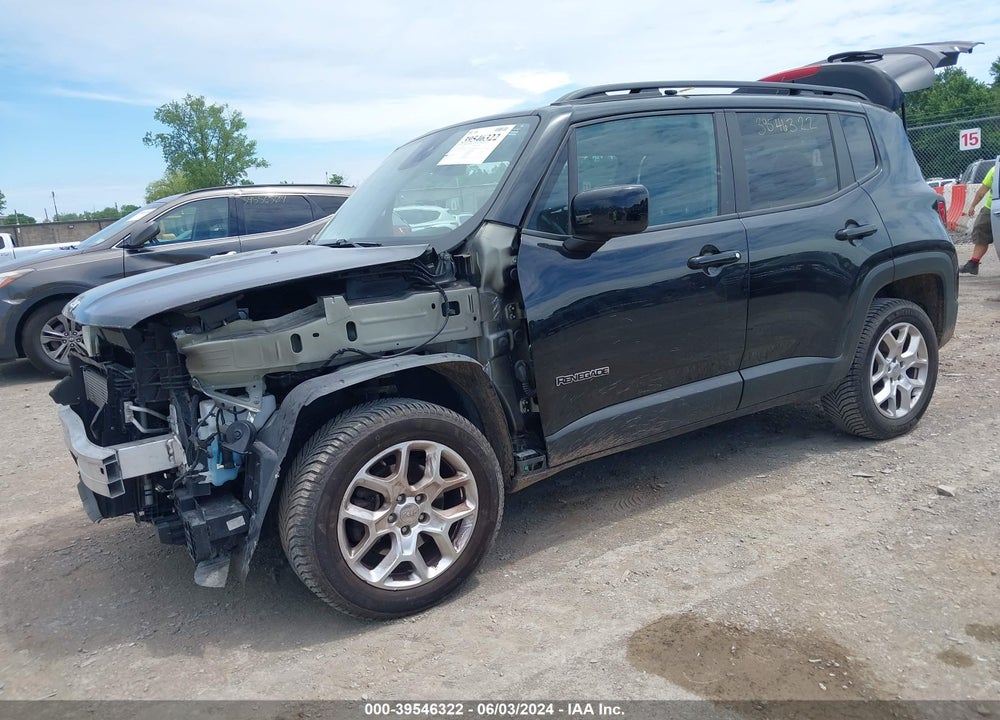 2017 JEEP RENEGADE LATITUDE 4X4 VIN: ZACCJBBB0HPF50521