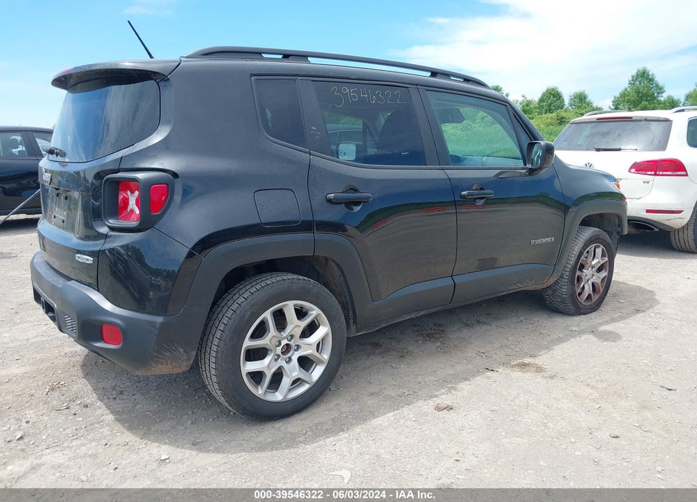 2017 JEEP RENEGADE LATITUDE 4X4 VIN: ZACCJBBB0HPF50521