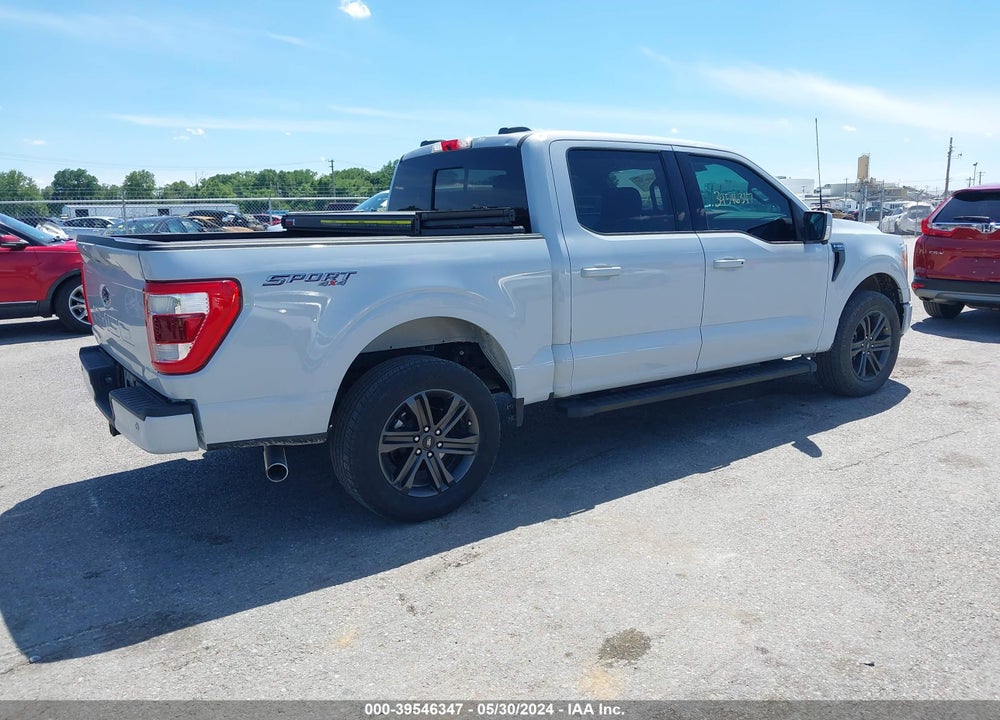 2022 FORD F-150 LARIAT VIN: 1FTFW1E53NKD39415
