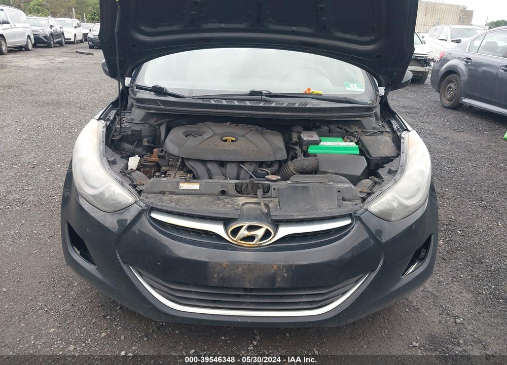 2012 HYUNDAI ELANTRA GLS VIN: 5NPDH4AE5CH093164