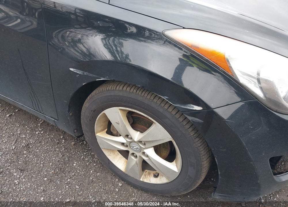 2012 HYUNDAI ELANTRA GLS VIN: 5NPDH4AE5CH093164
