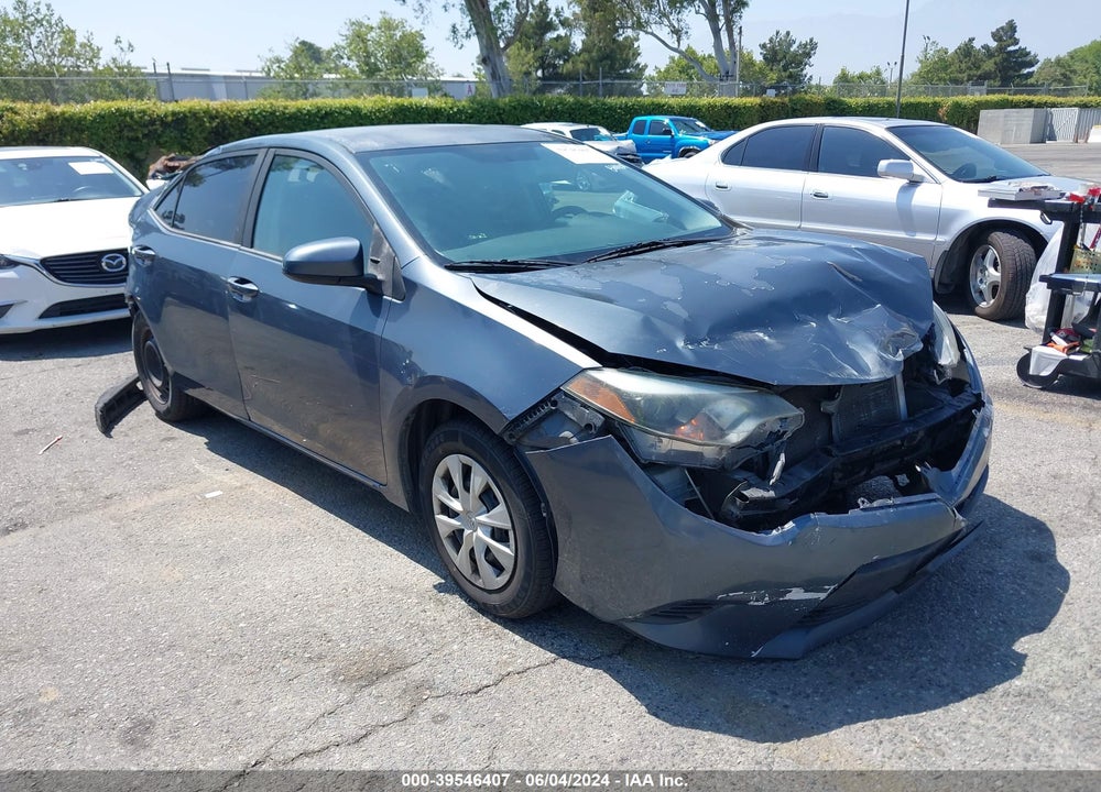 2015 TOYOTA COROLLA L VIN: 5YFBURHE1FP226886