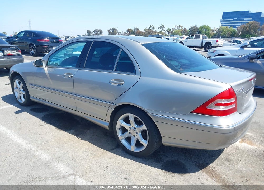 2003 MERCEDES-BENZ C 230 KOMPRESSOR SPORT VIN: WDBRF40J83F423608