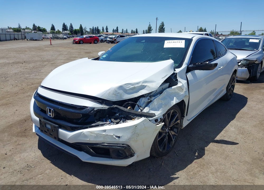 2020 HONDA CIVIC SPORT VIN: 2HGFC4B89LH301427