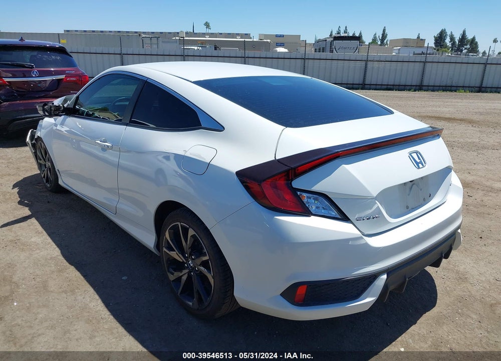 2020 HONDA CIVIC SPORT VIN: 2HGFC4B89LH301427
