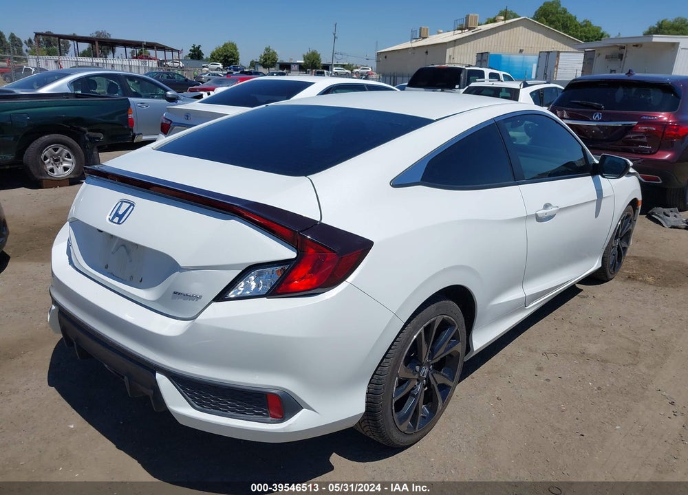 2020 HONDA CIVIC SPORT VIN: 2HGFC4B89LH301427