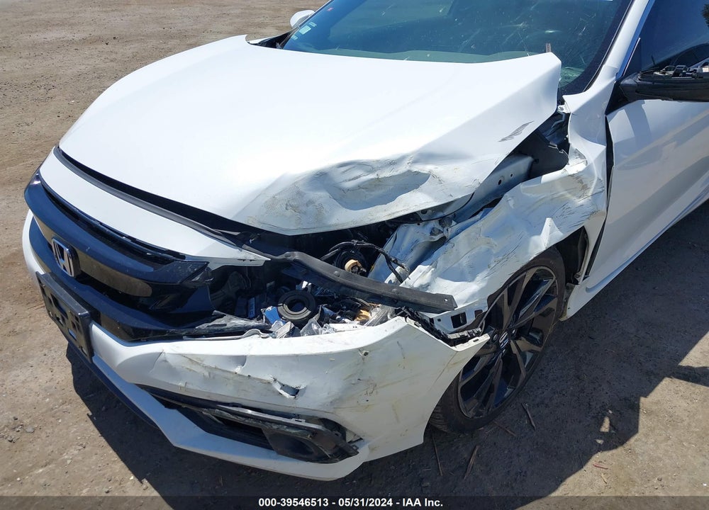 2020 HONDA CIVIC SPORT VIN: 2HGFC4B89LH301427