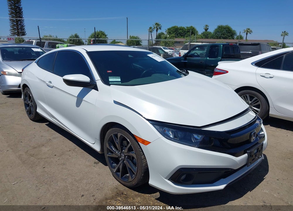 2020 HONDA CIVIC SPORT VIN: 2HGFC4B89LH301427