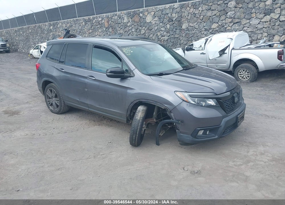 2021 HONDA PASSPORT AWD EX-L VIN: 5FNYF8H50MB023950