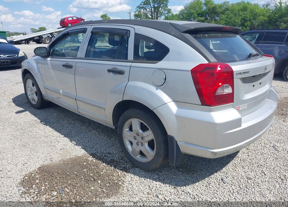 2008 DODGE CALIBER SXT VIN: 1B3HB48B18D627032