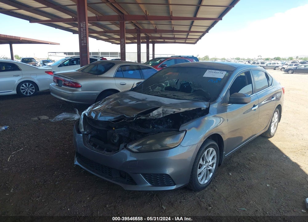 2018 NISSAN SENTRA SV VIN: 3N1AB7AP0JY341685