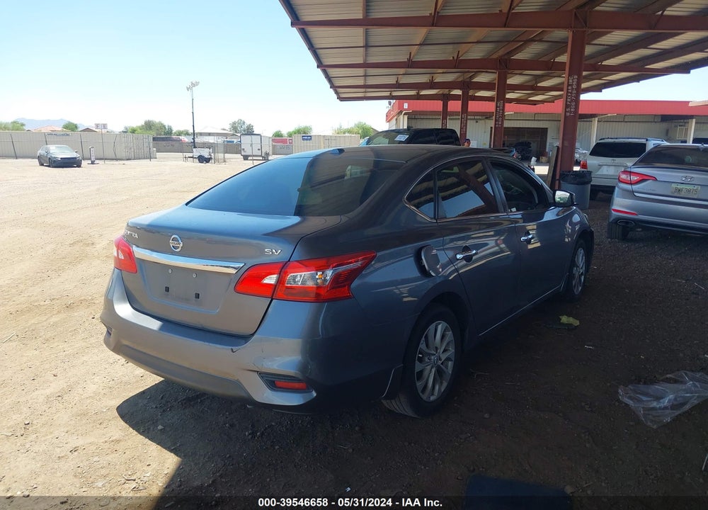 2018 NISSAN SENTRA SV VIN: 3N1AB7AP0JY341685