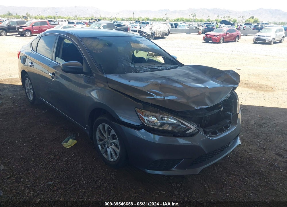 2018 NISSAN SENTRA SV VIN: 3N1AB7AP0JY341685