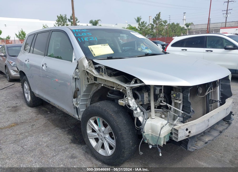 2013 TOYOTA HIGHLANDER SE V6 VIN: 5TDZK3EH9DS106905