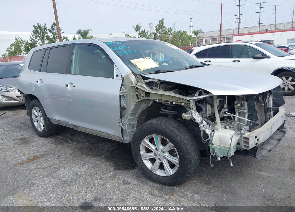 2013 TOYOTA HIGHLANDER SE V6 VIN: 5TDZK3EH9DS106905