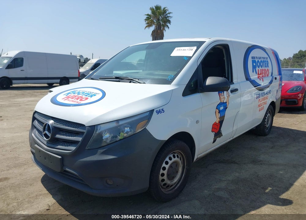 2016 MERCEDES-BENZ METRIS VIN: WD3PG2EA4G3079652