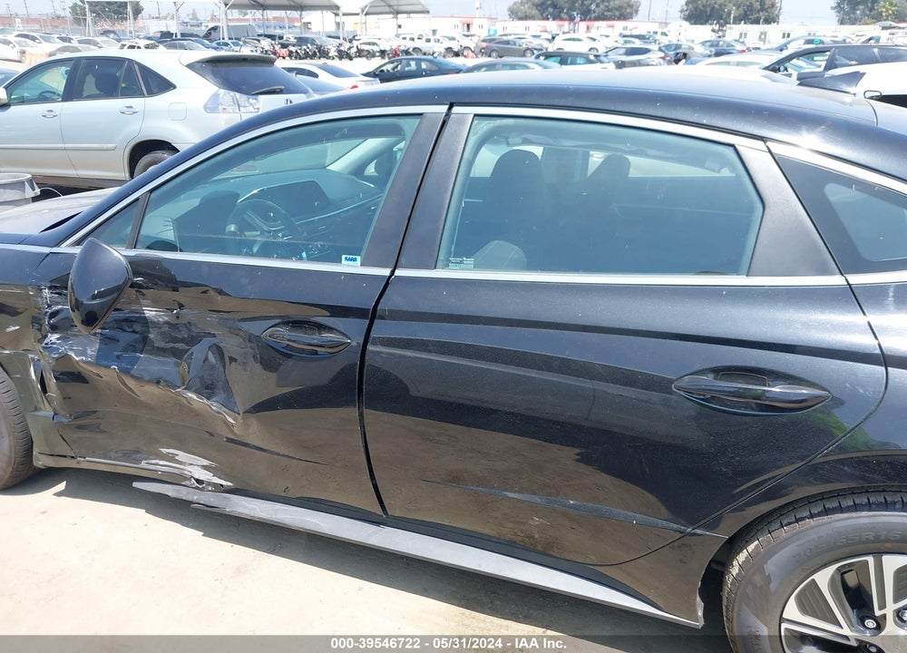 2021 HYUNDAI SONATA BLUE VIN: KMHL24JJ8MA026685