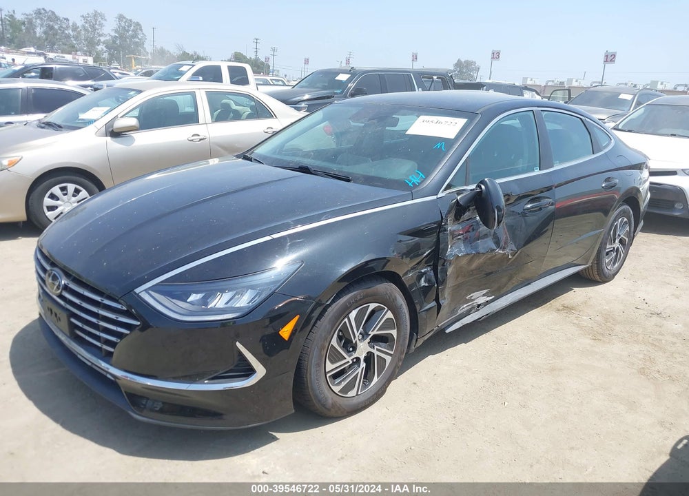 2021 HYUNDAI SONATA BLUE VIN: KMHL24JJ8MA026685