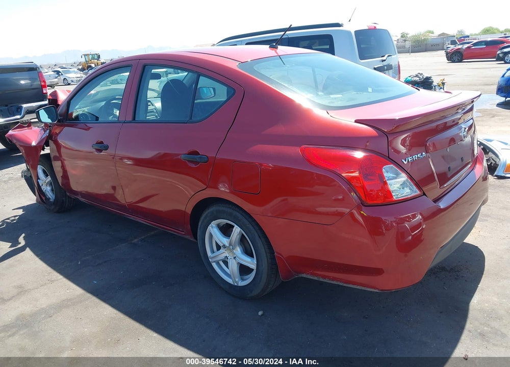 2017 NISSAN VERSA 1.6 S+ VIN: 3N1CN7AP9HL824535