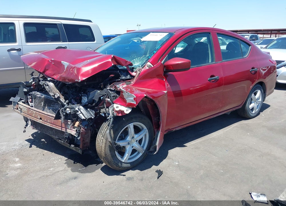 2017 NISSAN VERSA 1.6 S+ VIN: 3N1CN7AP9HL824535