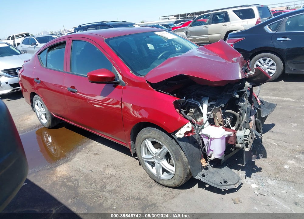 2017 NISSAN VERSA 1.6 S+ VIN: 3N1CN7AP9HL824535