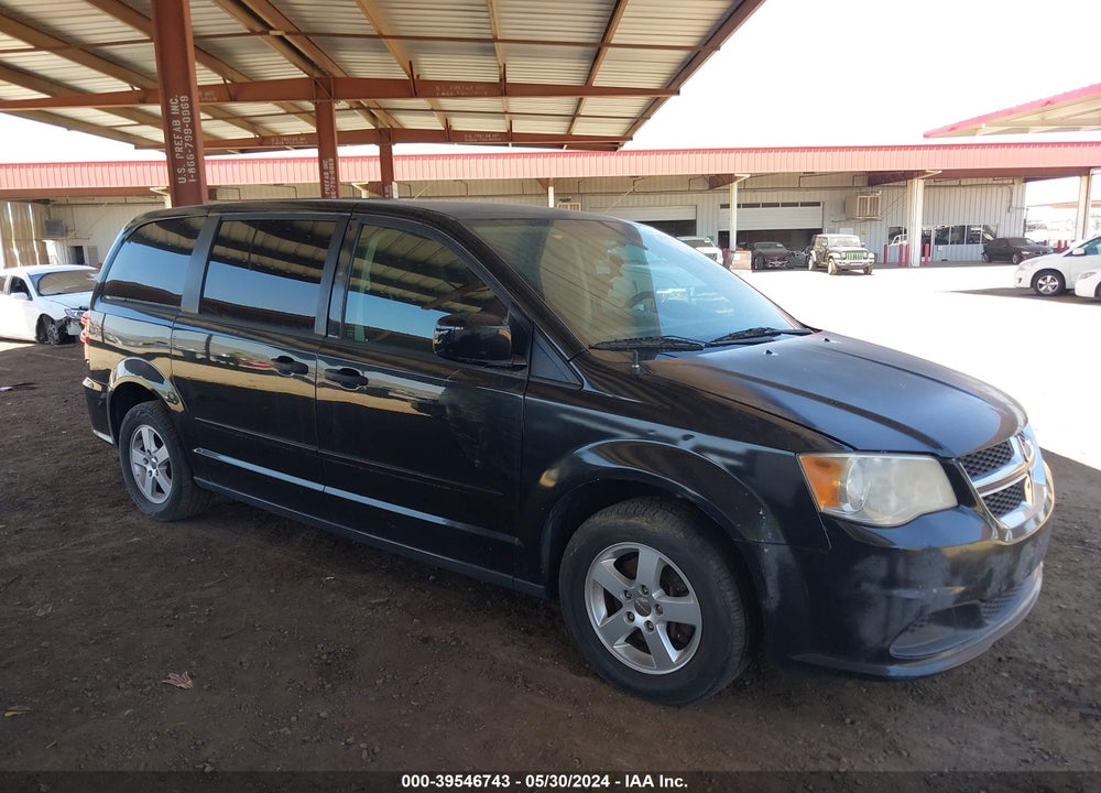 2013 DODGE GRAND CARAVAN SXT VIN: 2C4RDGCGXDR524202