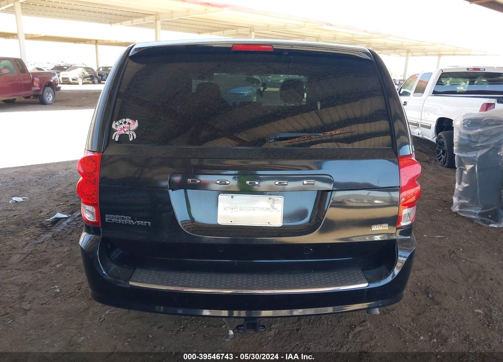 2013 DODGE GRAND CARAVAN SXT VIN: 2C4RDGCGXDR524202