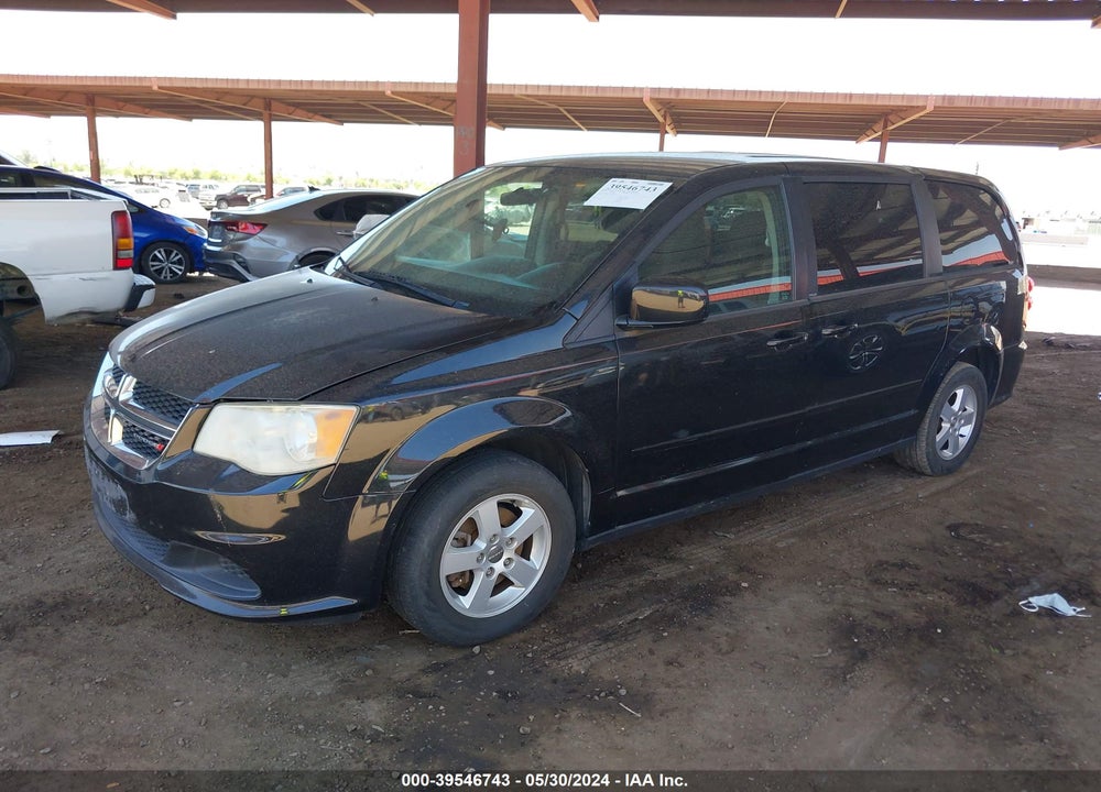 2013 DODGE GRAND CARAVAN SXT VIN: 2C4RDGCGXDR524202