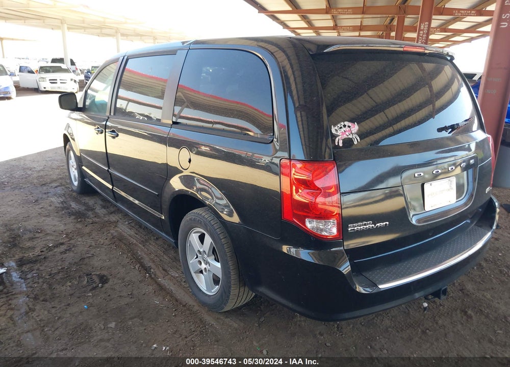 2013 DODGE GRAND CARAVAN SXT VIN: 2C4RDGCGXDR524202
