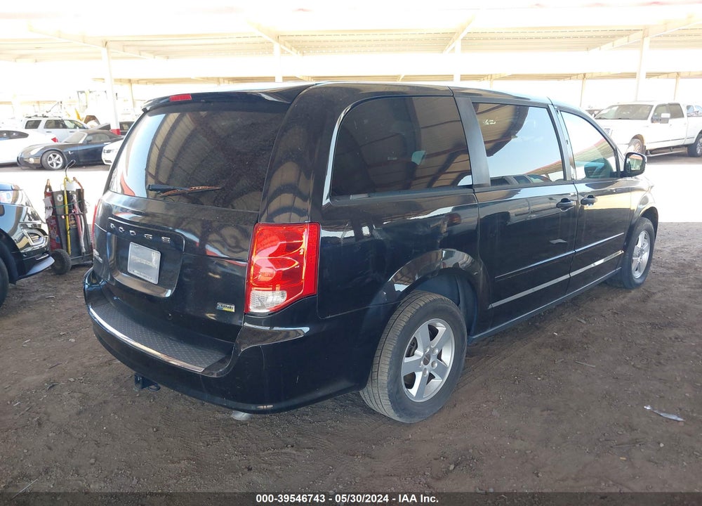 2013 DODGE GRAND CARAVAN SXT VIN: 2C4RDGCGXDR524202