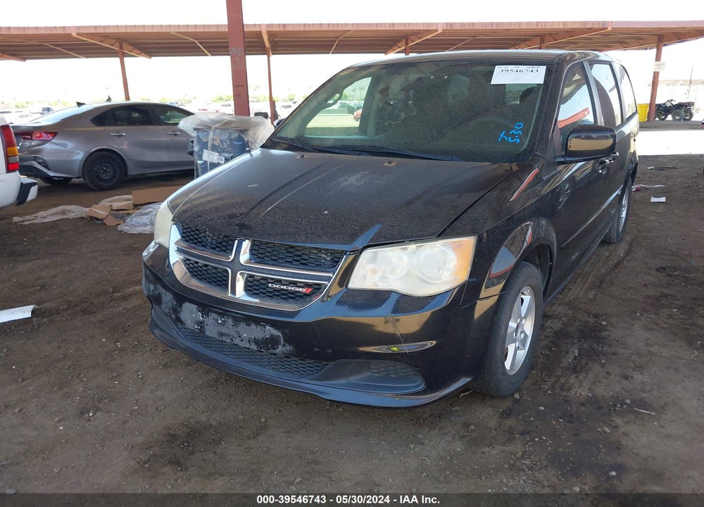 2013 DODGE GRAND CARAVAN SXT VIN: 2C4RDGCGXDR524202