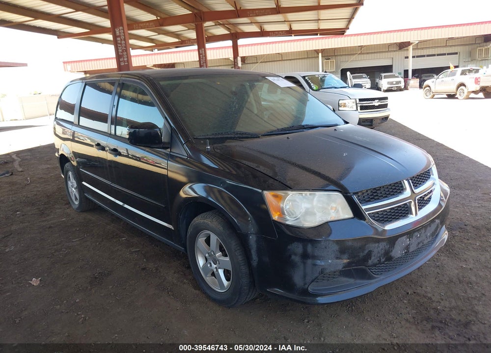 2013 DODGE GRAND CARAVAN SXT VIN: 2C4RDGCGXDR524202