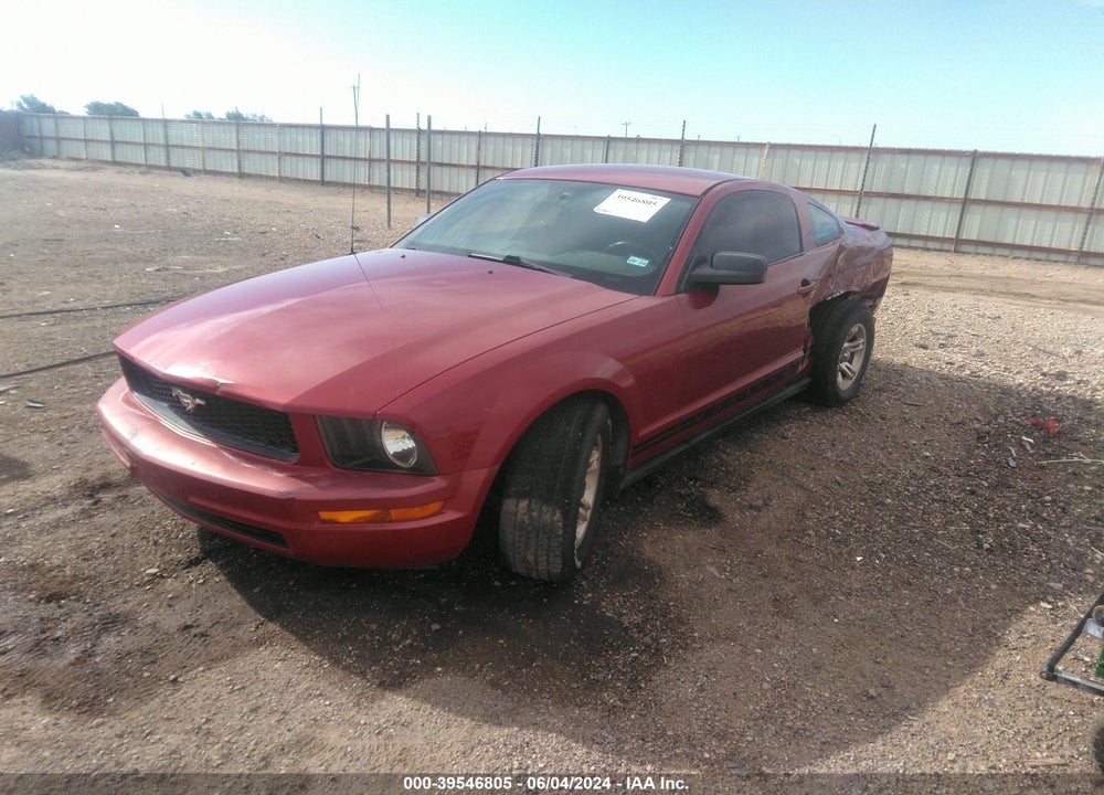 2008 FORD MUSTANG V6 DELUXE VIN: 1ZVHT80N385130015