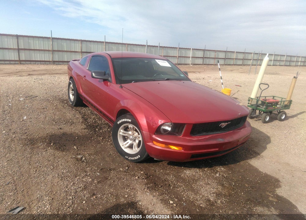 2008 FORD MUSTANG V6 DELUXE VIN: 1ZVHT80N385130015
