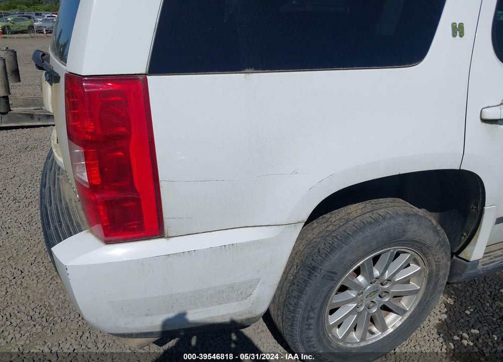 2008 CHEVROLET TAHOE HYBRID VIN: 1GNFK13598R236906