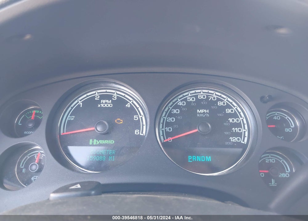 2008 CHEVROLET TAHOE HYBRID VIN: 1GNFK13598R236906