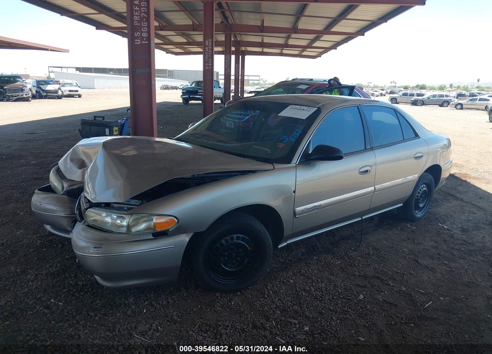 2002 BUICK CENTURY CUSTOM VIN: 2G4WS52J621212895