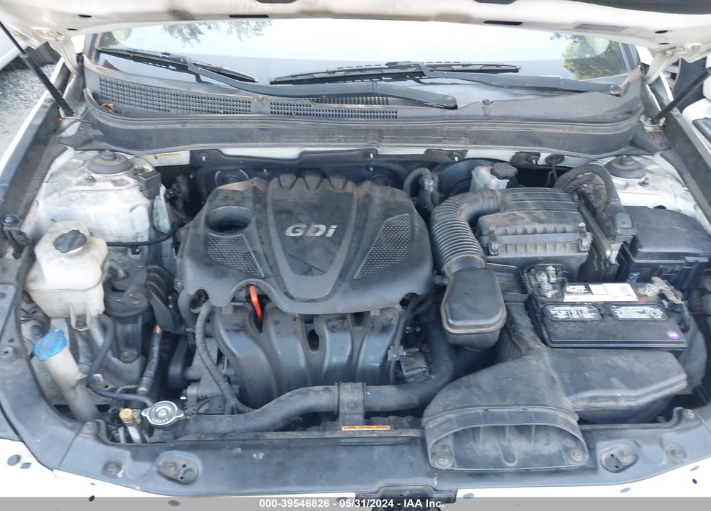 2012 HYUNDAI SONATA GLS VIN: 5NPEB4AC1CH399024