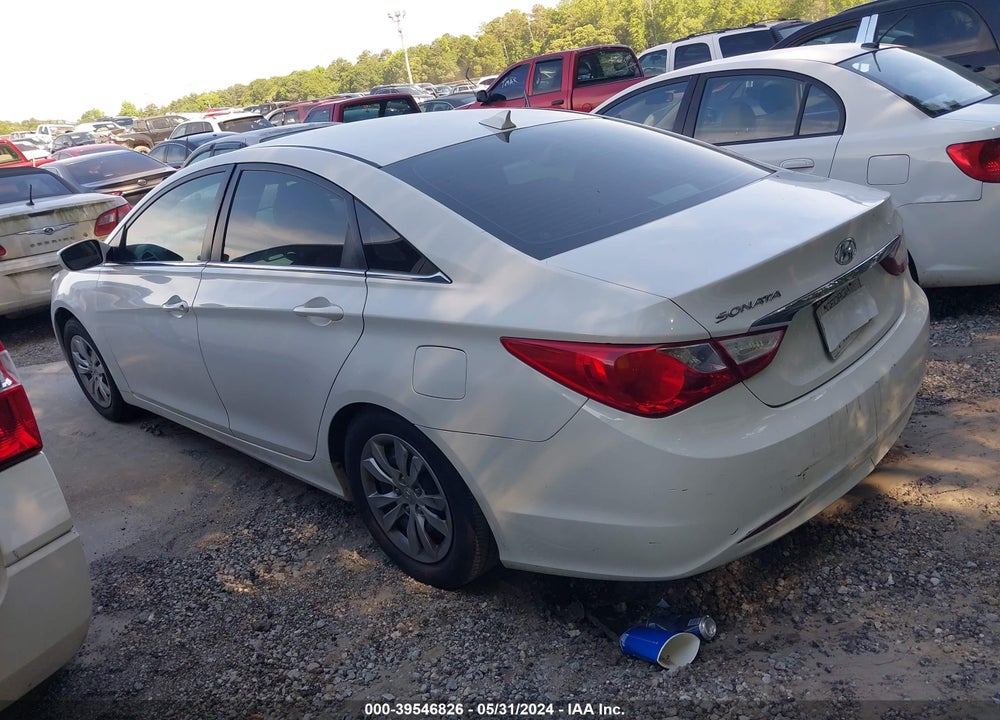 2012 HYUNDAI SONATA GLS VIN: 5NPEB4AC1CH399024