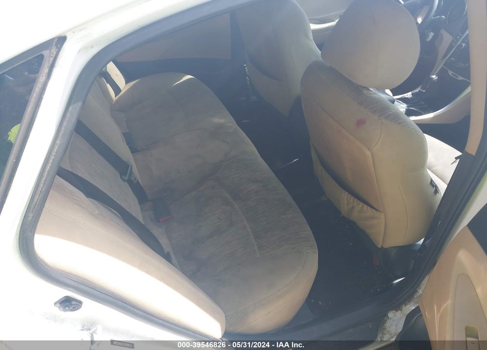 2012 HYUNDAI SONATA GLS VIN: 5NPEB4AC1CH399024