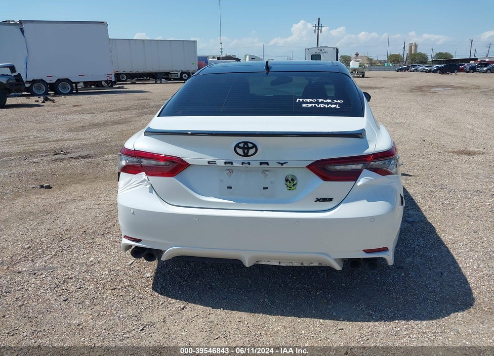 2021 TOYOTA CAMRY XSE V6 VIN: 4T1KZ1AK8MU053849