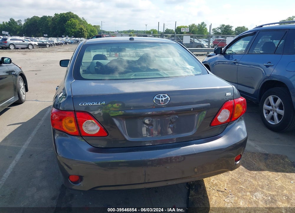 2009 TOYOTA COROLLA LE VIN: JTDBL40E69J054882