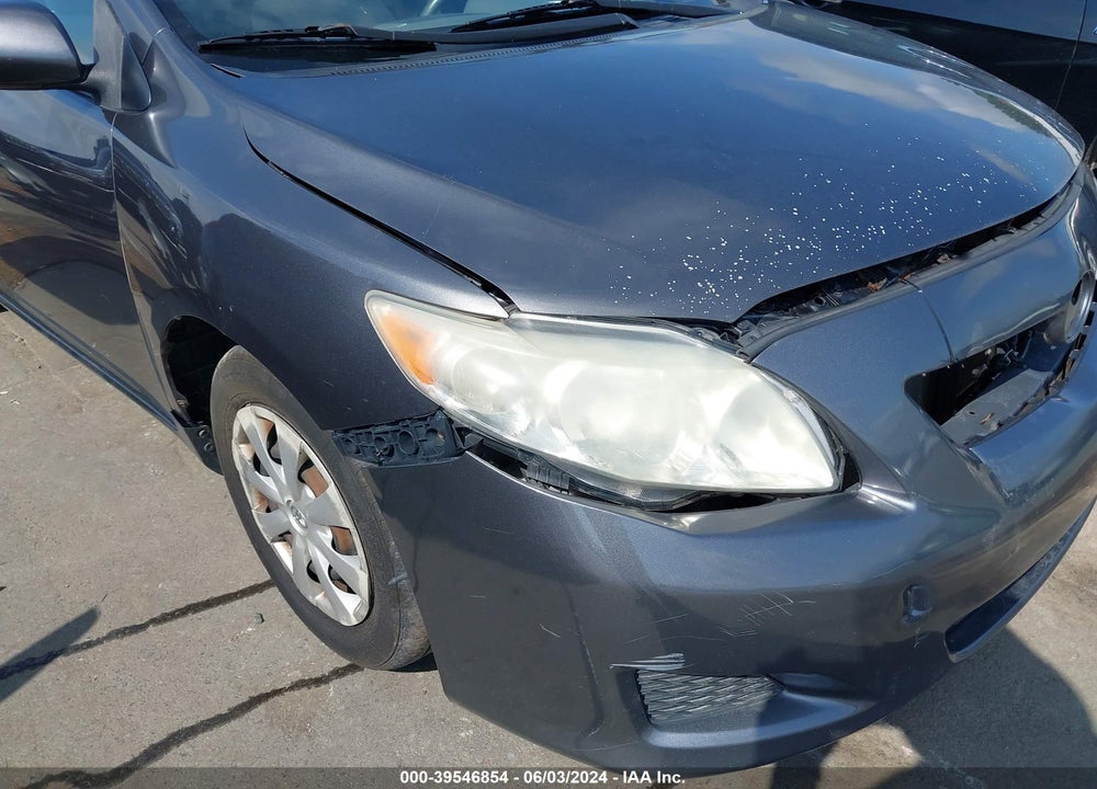 2009 TOYOTA COROLLA LE VIN: JTDBL40E69J054882