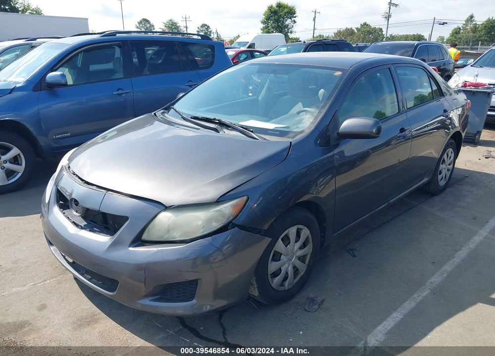 2009 TOYOTA COROLLA LE VIN: JTDBL40E69J054882