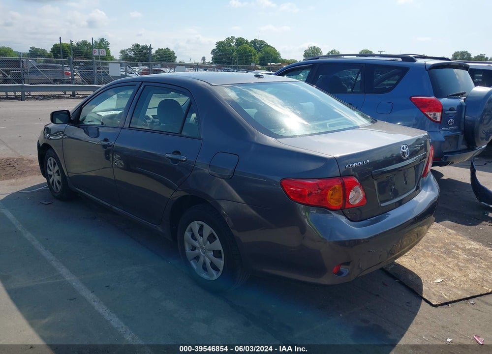 2009 TOYOTA COROLLA LE VIN: JTDBL40E69J054882