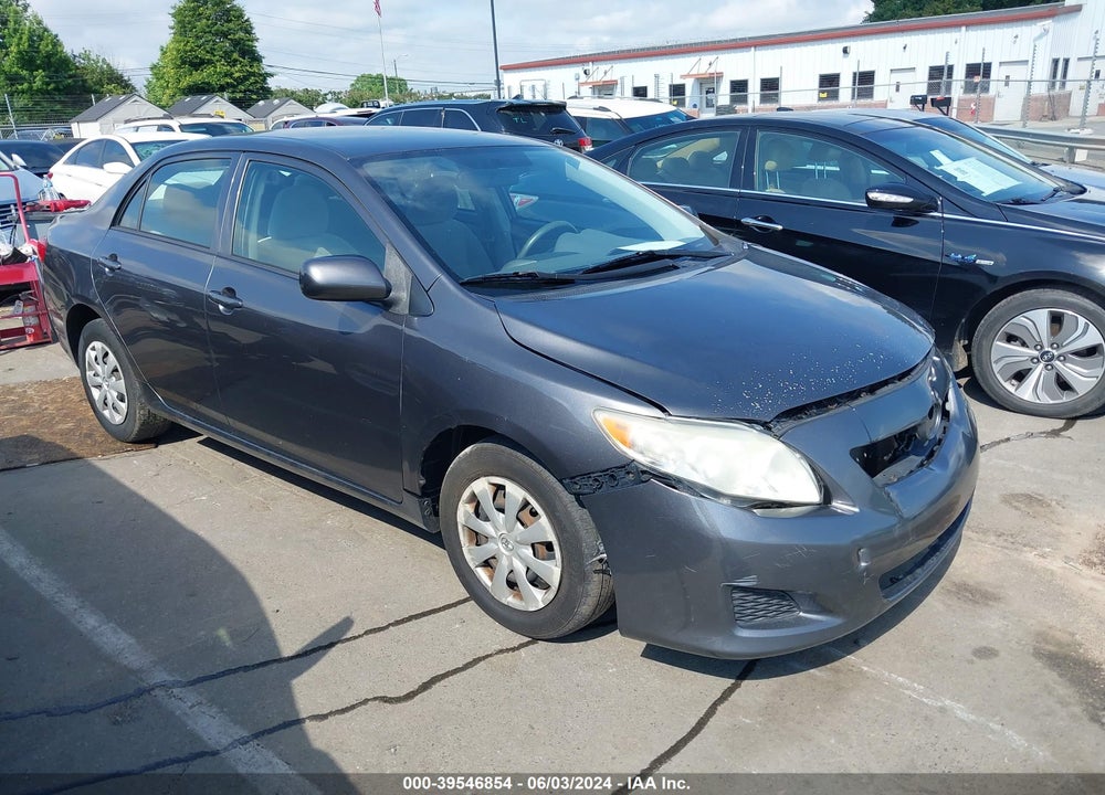 2009 TOYOTA COROLLA LE VIN: JTDBL40E69J054882