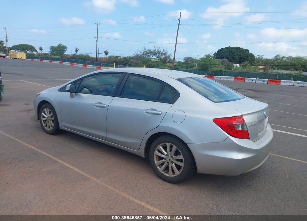 2012 HONDA CIVIC EX VIN: 2HGFB2F82CH585047