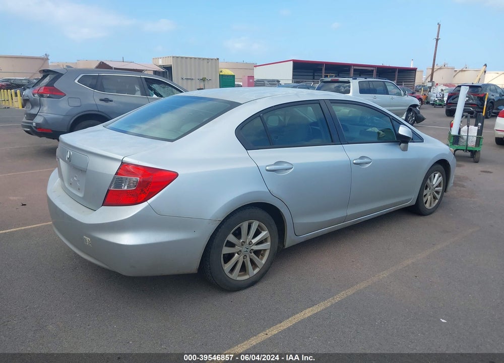 2012 HONDA CIVIC EX VIN: 2HGFB2F82CH585047