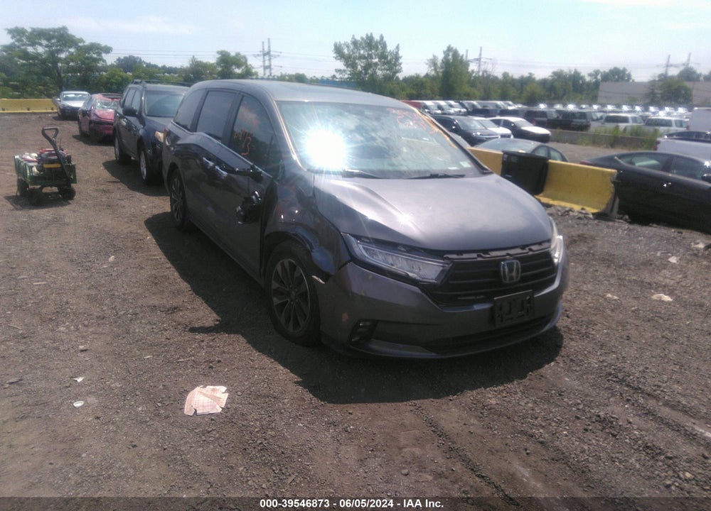 2021 HONDA ODYSSEY EX-L VIN: 5FNRL6H77MB037654