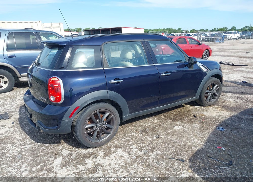 2013 MINI COUNTRYMAN COOPER S VIN: WMWZC3C57DWP22427